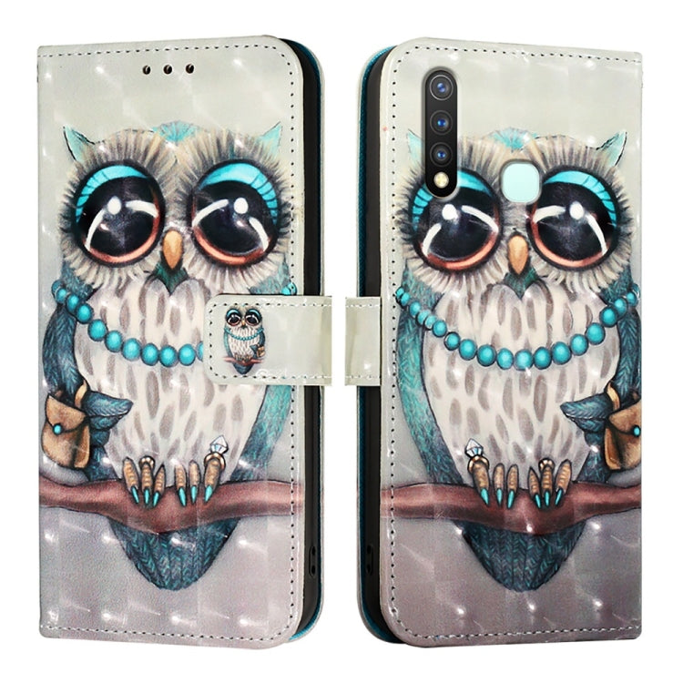 For vivo Y19 / U3 / Y5s / Z5i / U20 3D Painting Horizontal Flip Leather Phone Case