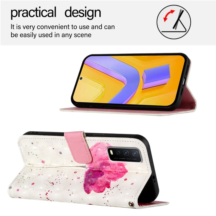 For vivo Y20 / Y20a / Y20g / Y20i / Y20s 3D Painting Horizontal Flip Leather Phone Case