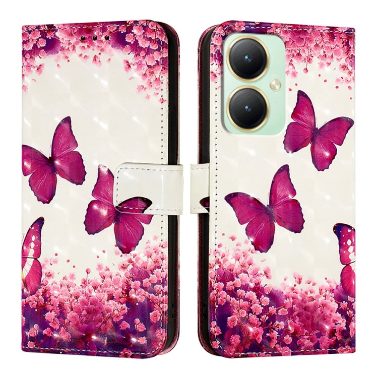 For vivo Y27 4G Global 3D Painting Horizontal Flip Leather Phone Case