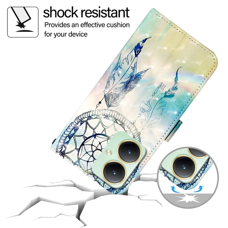 For vivo Y27 4G Global 3D Painting Horizontal Flip Leather Phone Case