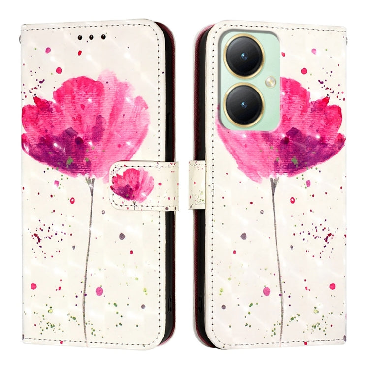 For vivo Y27 4G Global 3D Painting Horizontal Flip Leather Phone Case