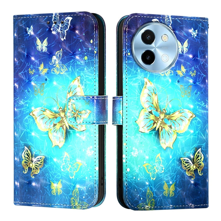 For vivo Y38 3D Painting Horizontal Flip Leather Phone Case