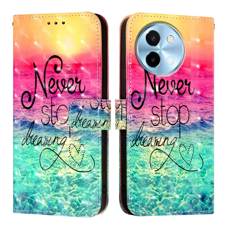 For vivo Y38 3D Painting Horizontal Flip Leather Phone Case