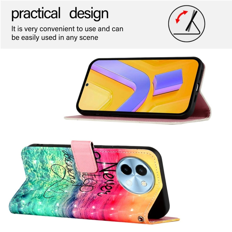 For vivo Y38 3D Painting Horizontal Flip Leather Phone Case