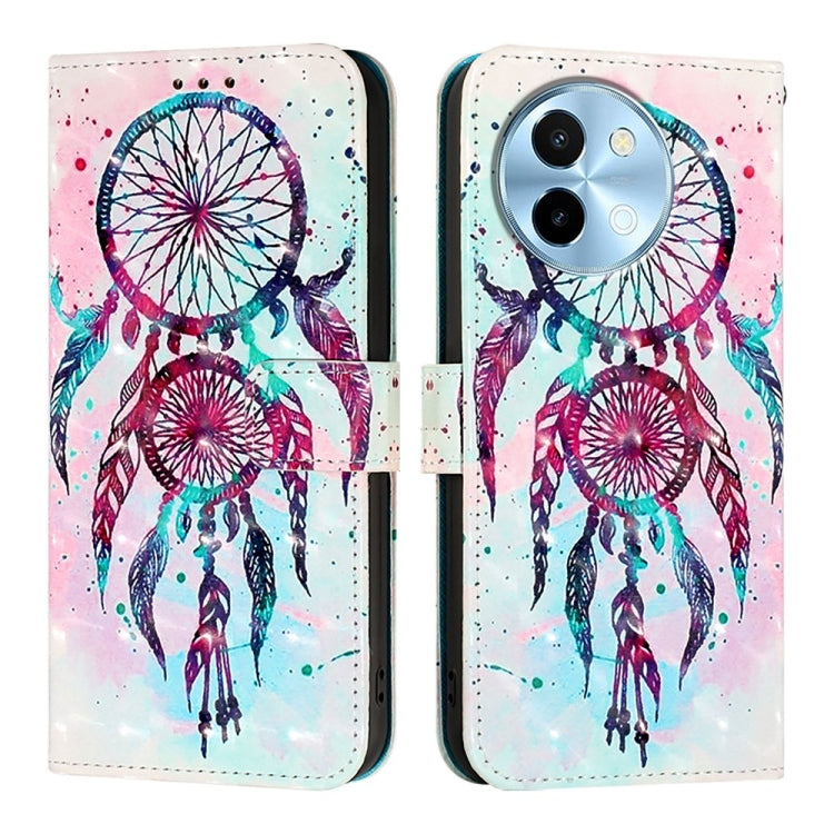 For vivo Y38 3D Painting Horizontal Flip Leather Phone Case