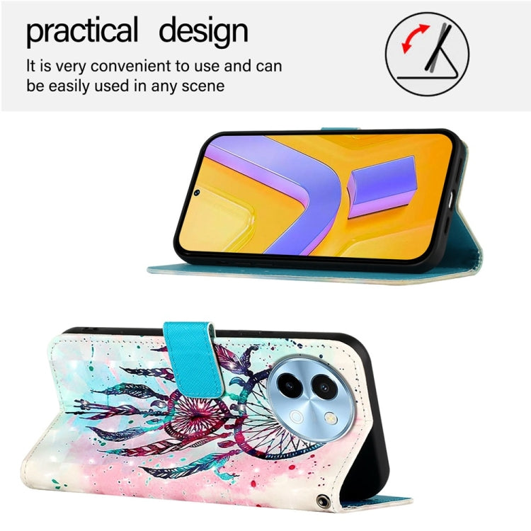For vivo Y38 3D Painting Horizontal Flip Leather Phone Case