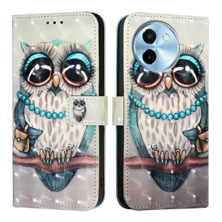 For vivo Y38 3D Painting Horizontal Flip Leather Phone Case