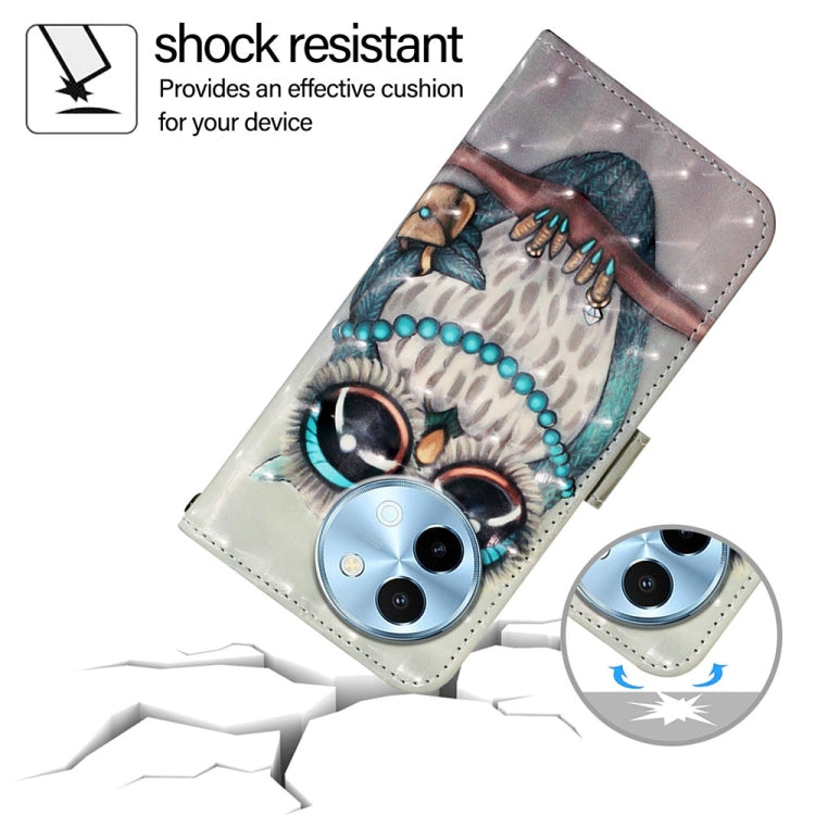 For vivo Y38 3D Painting Horizontal Flip Leather Phone Case
