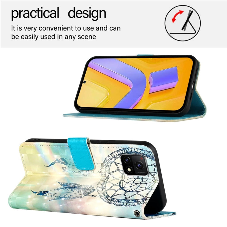 For vivo Y52s / iQOO U3 / Y31s 5G 3D Painting Horizontal Flip Leather Phone Case