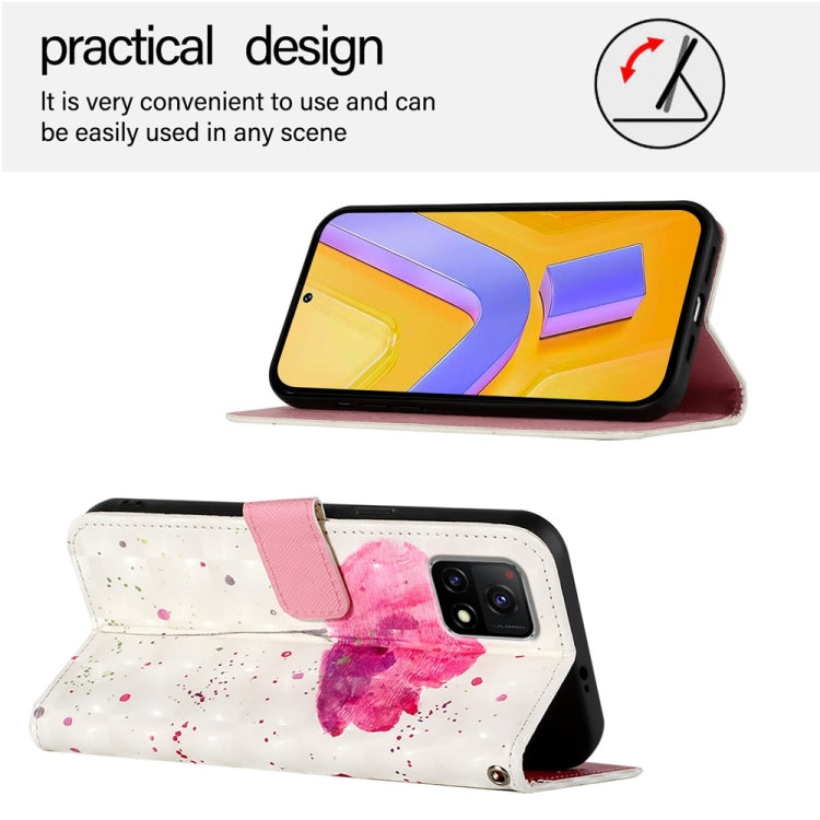 For vivo Y52s / iQOO U3 / Y31s 5G 3D Painting Horizontal Flip Leather Phone Case