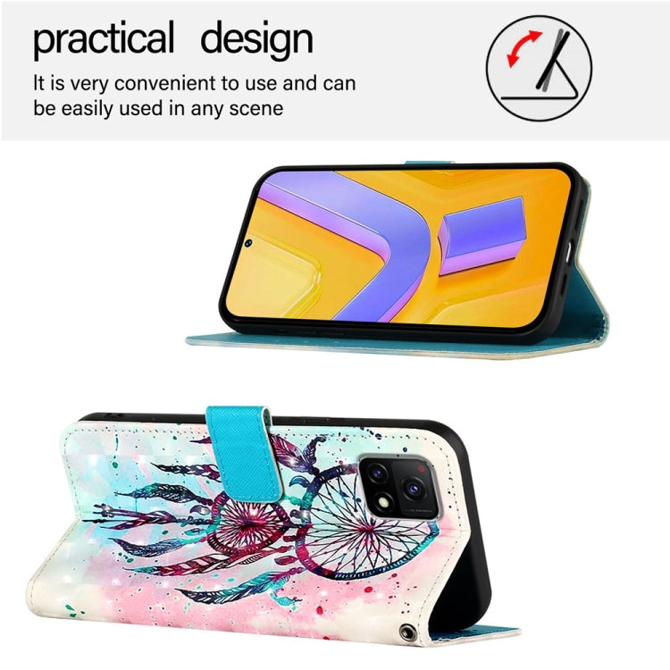 For vivo Y52s / iQOO U3 / Y31s 5G 3D Painting Horizontal Flip Leather Phone Case