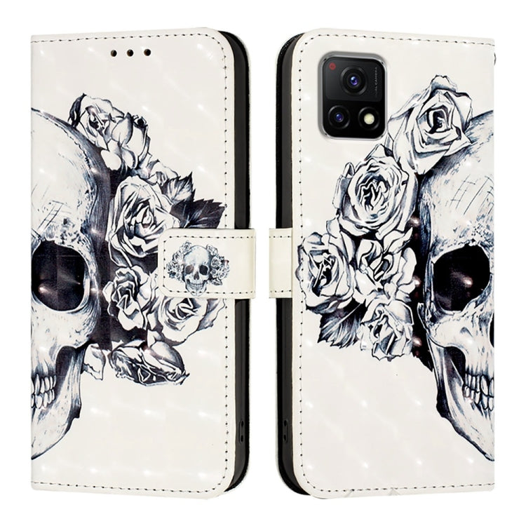 For vivo Y52s / iQOO U3 / Y31s 5G 3D Painting Horizontal Flip Leather Phone Case