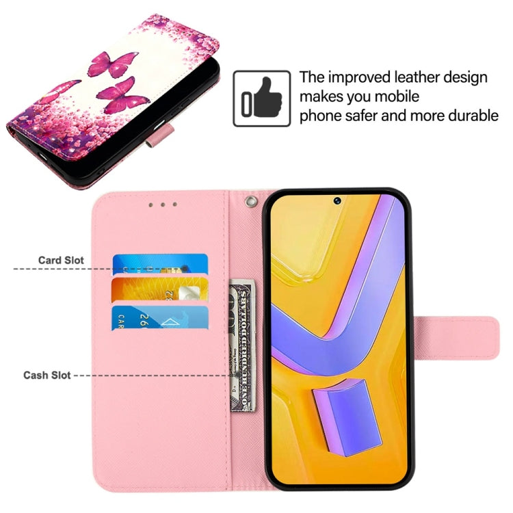For vivo Y70S 3D Painting Horizontal Flip Leather Phone Case