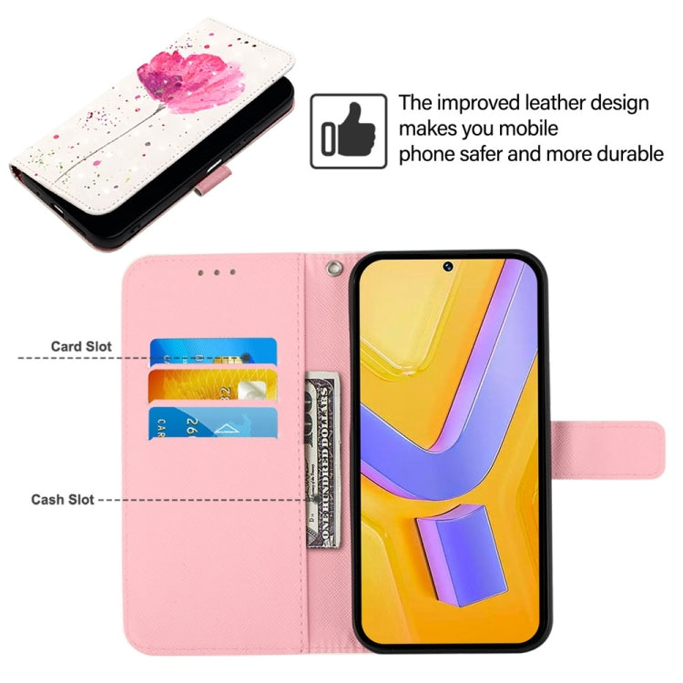 For vivo Y70S 3D Painting Horizontal Flip Leather Phone Case