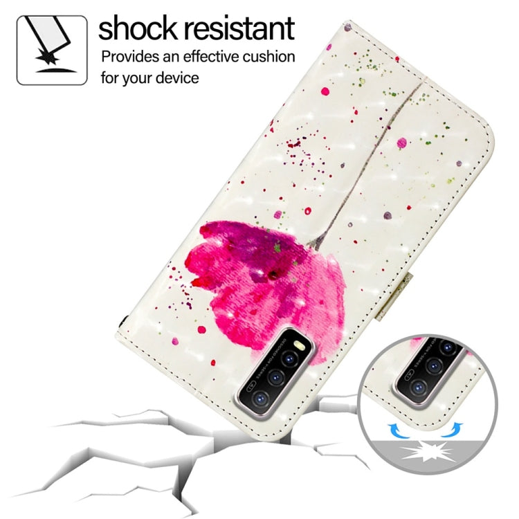 For vivo Y70S 3D Painting Horizontal Flip Leather Phone Case