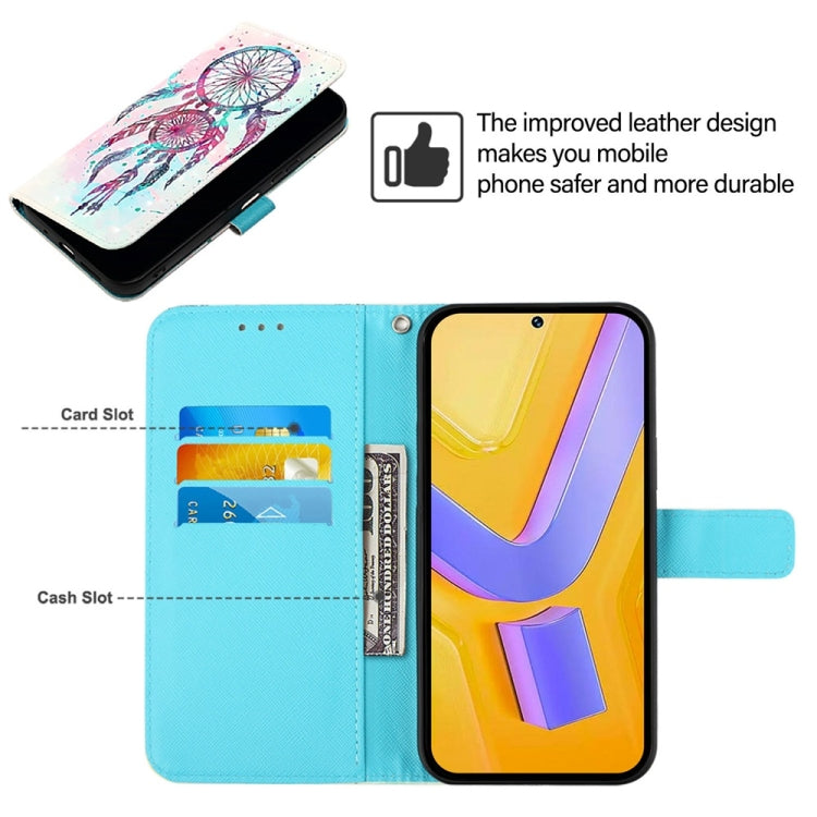 For vivo Y70S 3D Painting Horizontal Flip Leather Phone Case