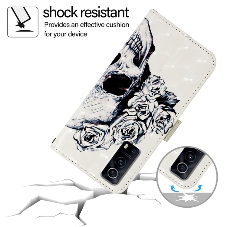 For vivo Y72 5G / iQOO Z3 5G / Y52 5G 3D Painting Horizontal Flip Leather Phone Case