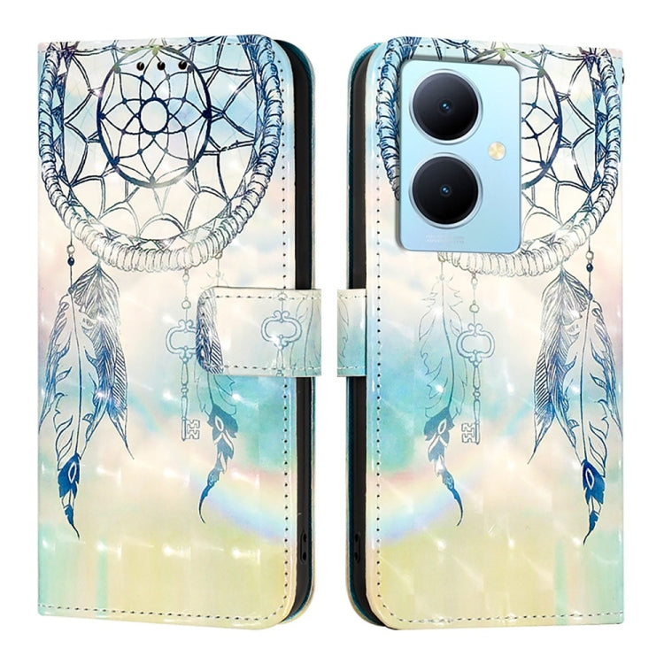 For vivo Y78 Global / Y78+ Global / V29 Lite 3D Painting Horizontal Flip Leather Phone Case