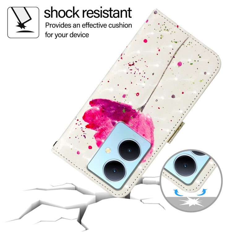 For vivo Y78 Global / Y78+ Global / V29 Lite 3D Painting Horizontal Flip Leather Phone Case