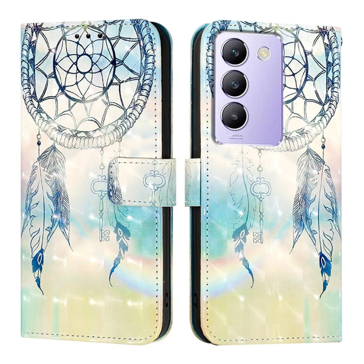 For vivo Y100 5G IDN / Y200e 5G Global 3D Painting Horizontal Flip Leather Phone Case