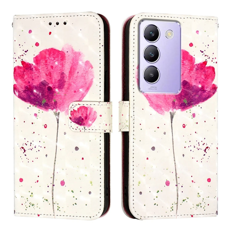 For vivo Y100 5G IDN / Y200e 5G Global 3D Painting Horizontal Flip Leather Phone Case