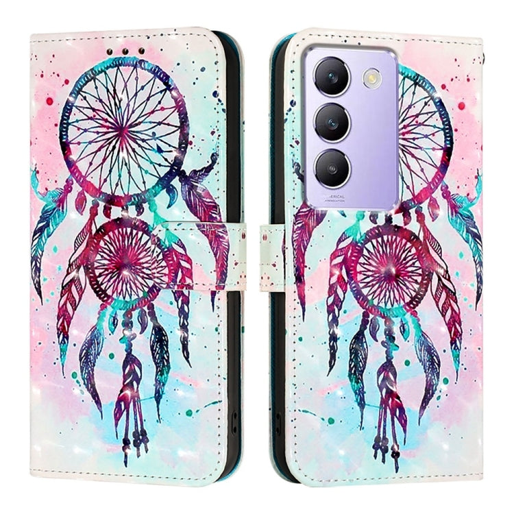 For vivo Y100 5G IDN / Y200e 5G Global 3D Painting Horizontal Flip Leather Phone Case