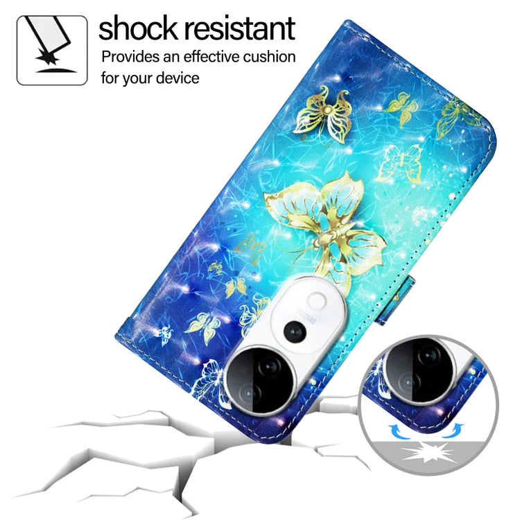For vivo S19 Pro 3D Painting Horizontal Flip Leather Phone Case