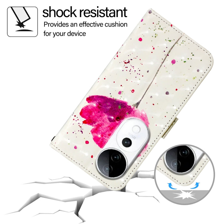 For vivo S19 Pro 3D Painting Horizontal Flip Leather Phone Case