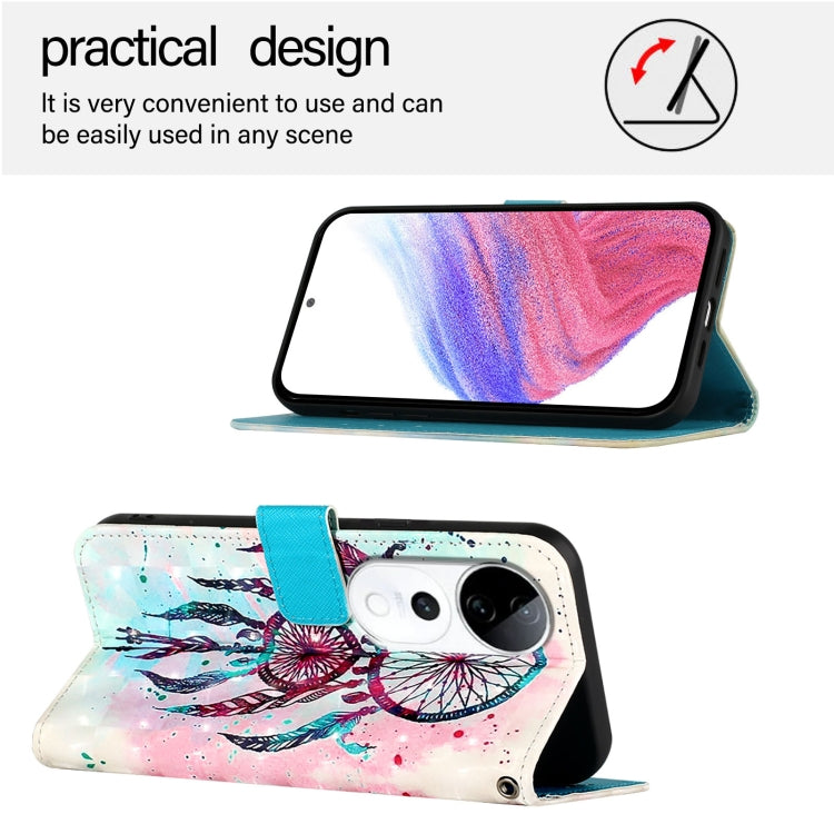 For vivo S19 Pro 3D Painting Horizontal Flip Leather Phone Case