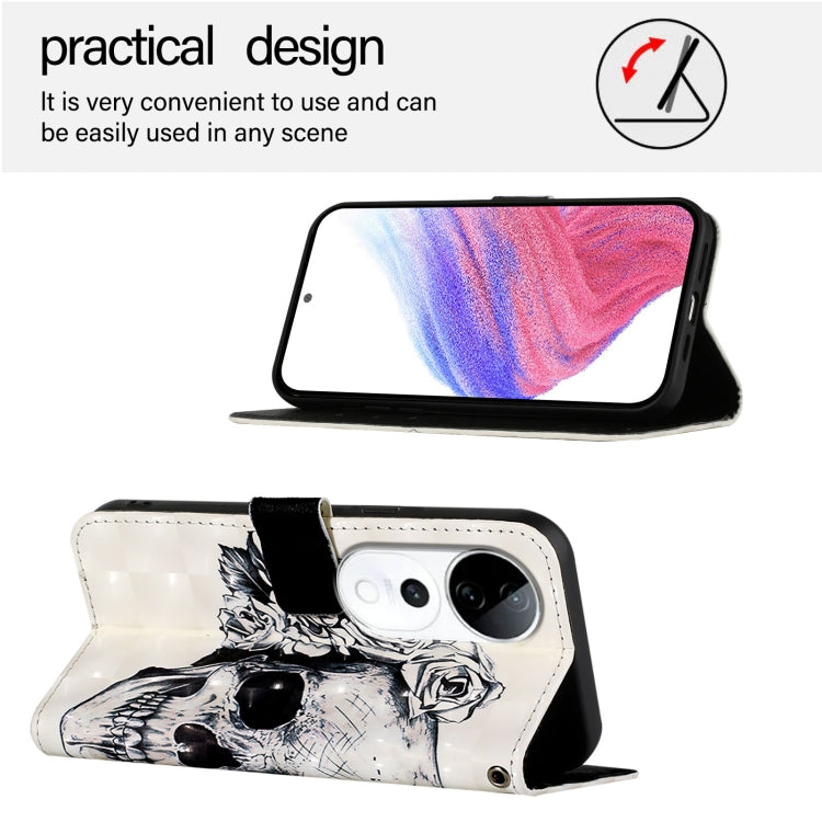 For vivo S19 Pro 3D Painting Horizontal Flip Leather Phone Case
