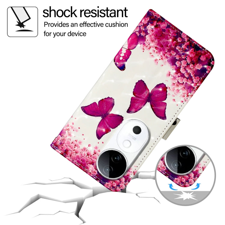 For vivo S19 3D Painting Horizontal Flip Leather Phone Case