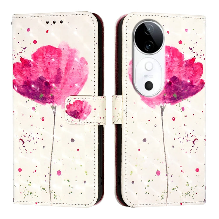 For vivo S19 3D Painting Horizontal Flip Leather Phone Case