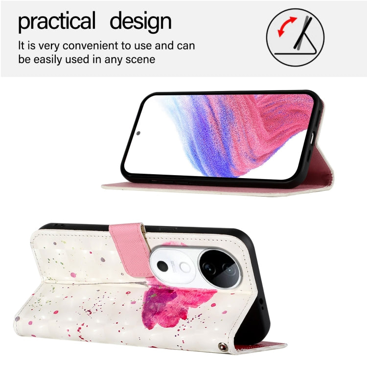 For vivo S19 3D Painting Horizontal Flip Leather Phone Case