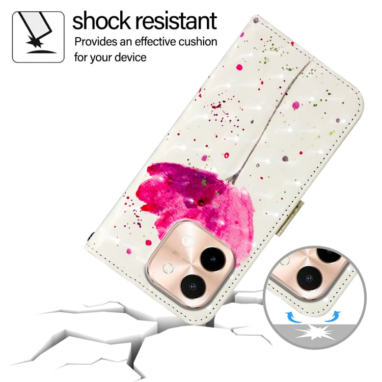 For vivo Y28 4G 3D Painting Horizontal Flip Leather Phone Case