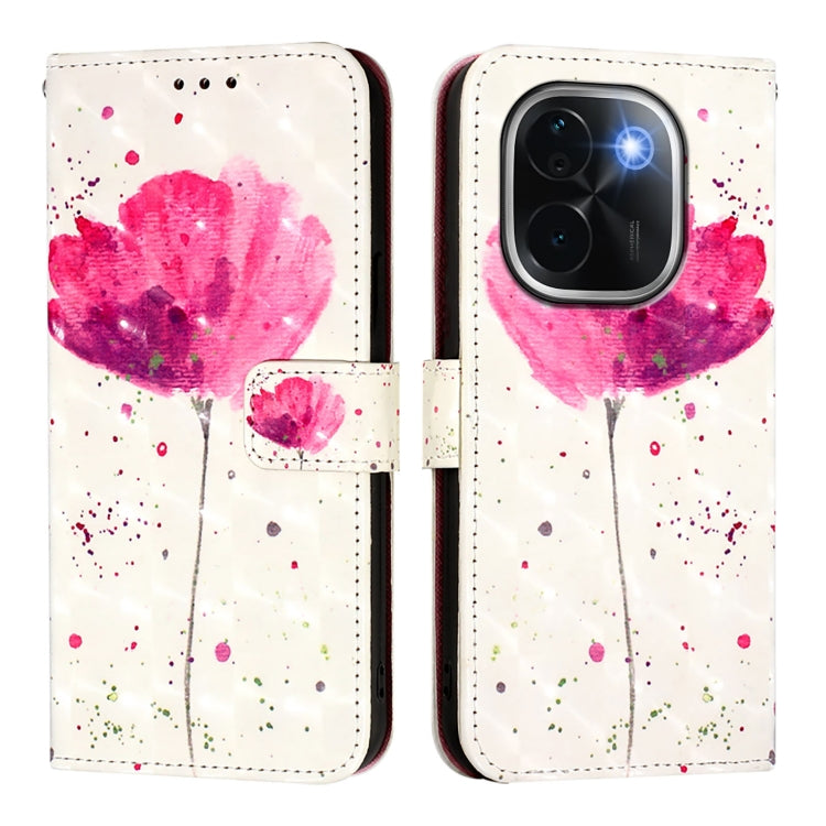 For vivo iQOO Z9s Pro 5G India 3D Painting Horizontal Flip Leather Phone Case