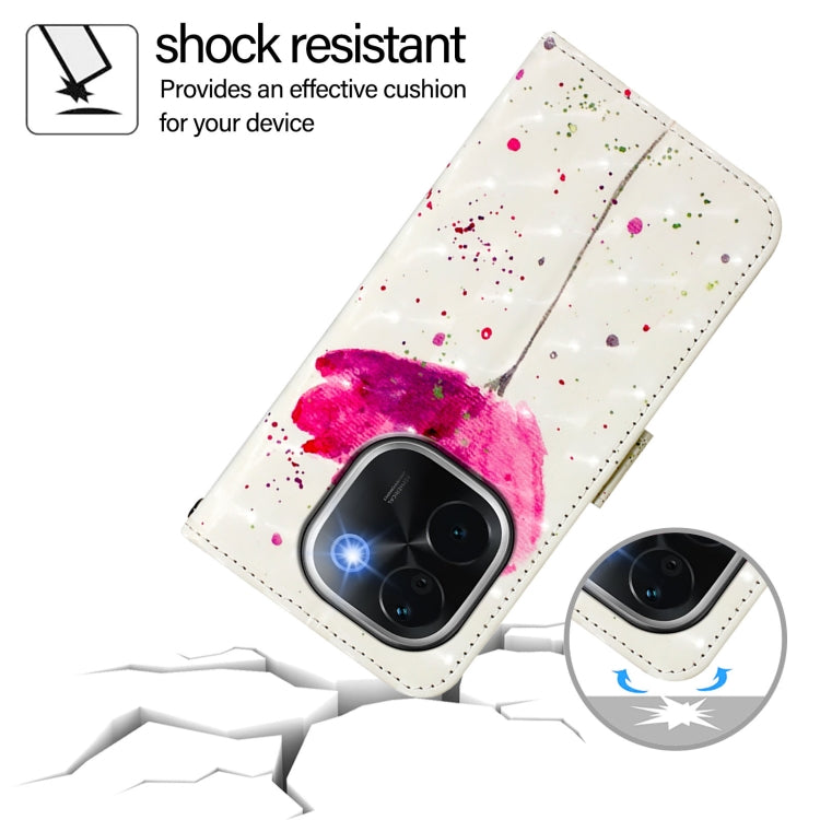 For vivo iQOO Z9s Pro 5G India 3D Painting Horizontal Flip Leather Phone Case