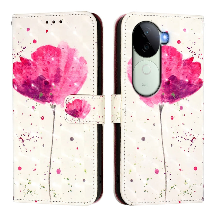 For vivo V40e 5G India 3D Painting Horizontal Flip Leather Phone Case