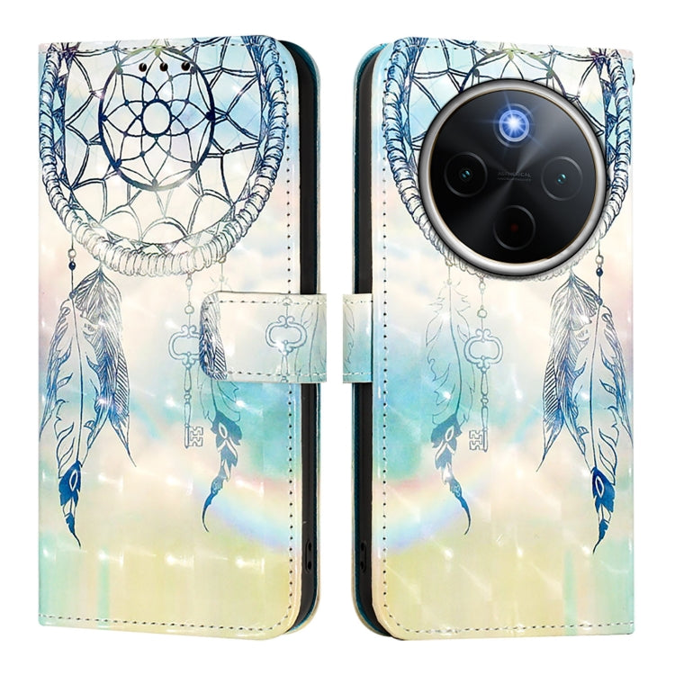 For vivo Y300 Pro 3D Painting Horizontal Flip Leather Phone Case