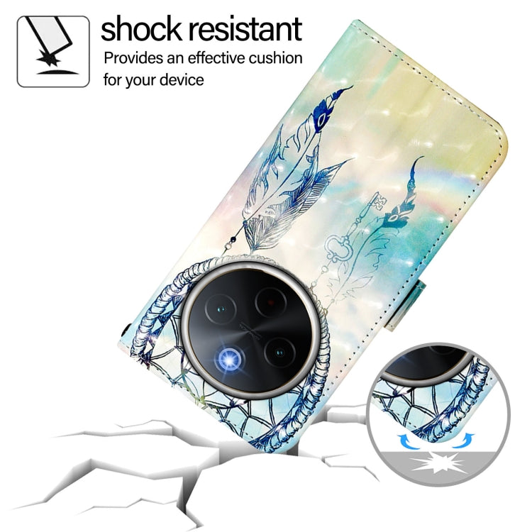 For vivo Y300 Pro 3D Painting Horizontal Flip Leather Phone Case
