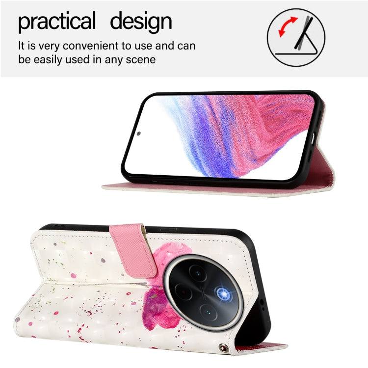 For vivo Y300 Pro 3D Painting Horizontal Flip Leather Phone Case