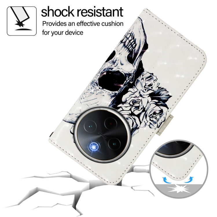 For vivo Y300 Pro 3D Painting Horizontal Flip Leather Phone Case