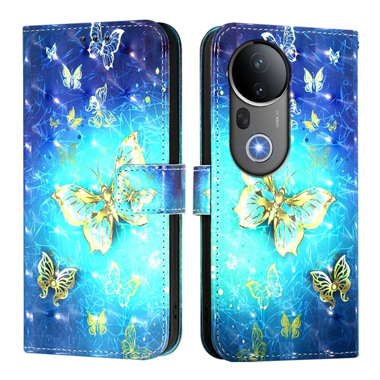 For vivo S20 Pro 3D Painting Horizontal Flip Leather Phone Case