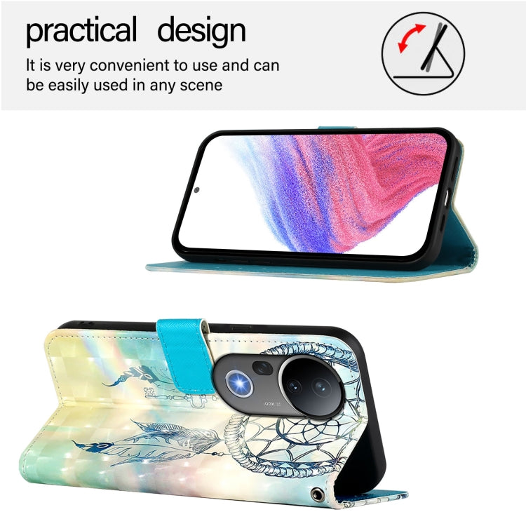 For vivo S20 Pro 3D Painting Horizontal Flip Leather Phone Case