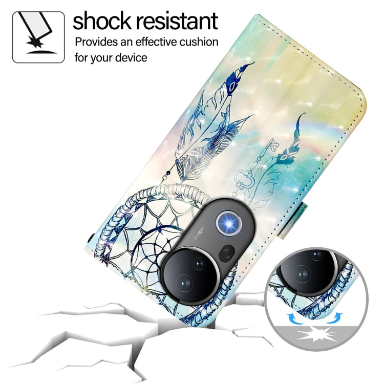 For vivo S20 Pro 3D Painting Horizontal Flip Leather Phone Case
