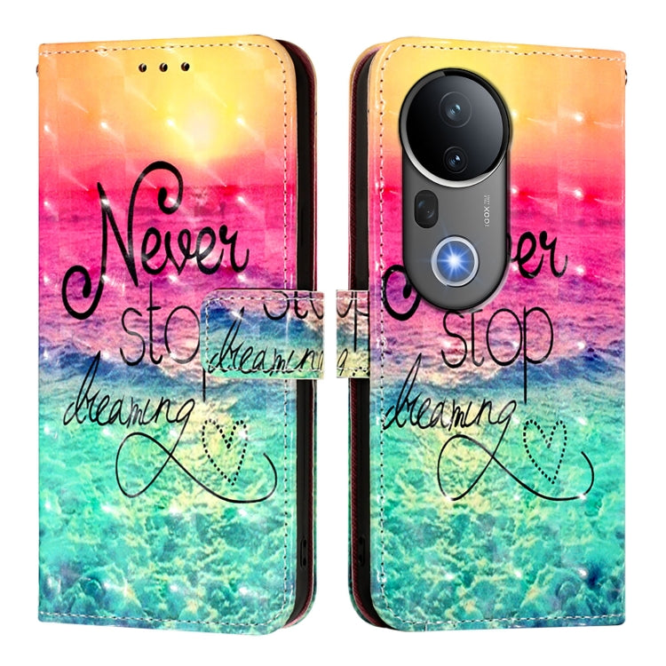 For vivo S20 Pro 3D Painting Horizontal Flip Leather Phone Case