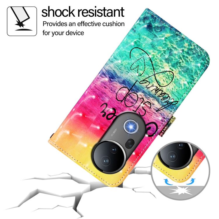 For vivo S20 Pro 3D Painting Horizontal Flip Leather Phone Case