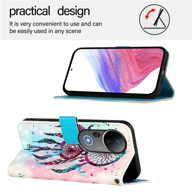For vivo S20 Pro 3D Painting Horizontal Flip Leather Phone Case