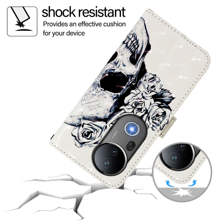 For vivo S20 Pro 3D Painting Horizontal Flip Leather Phone Case