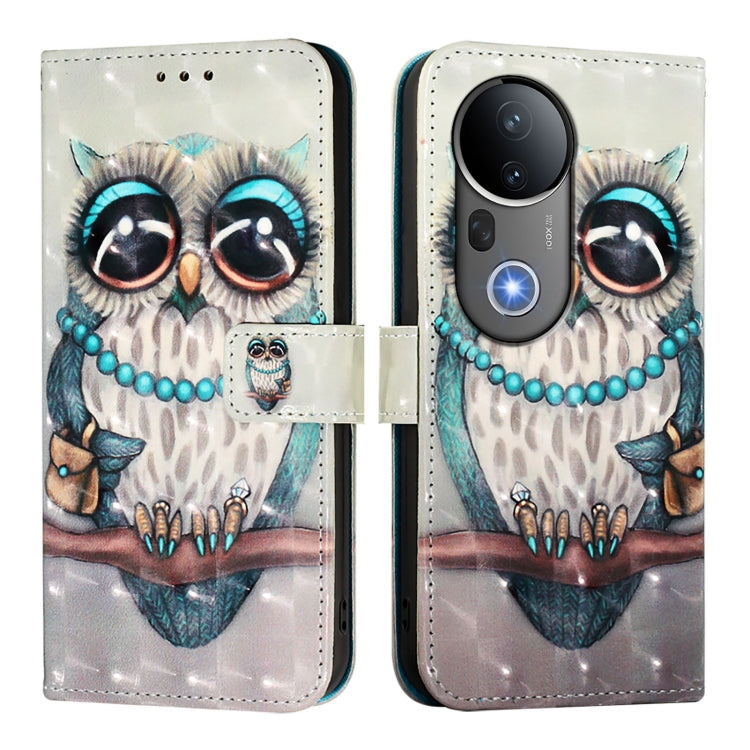 For vivo S20 Pro 3D Painting Horizontal Flip Leather Phone Case