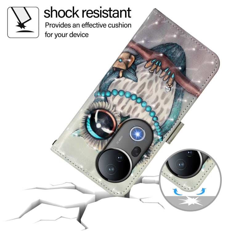 For vivo S20 Pro 3D Painting Horizontal Flip Leather Phone Case